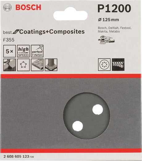 Bosch 5 schuurvel ø125 best coatings 8,1200