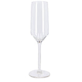 Royal leerdam champagneglazen set 6 stuks 21 cl transparant glas.