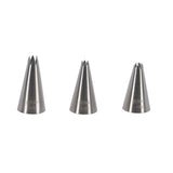 Patisse spuitmondjes rvs 3 delig | 3 stuks