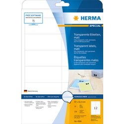 Herma - etiket 4586 97x42.3 weerbest transp mt 120st