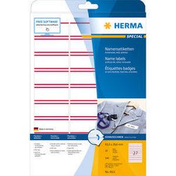 Etiketten herma