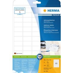 Herma 4504 adreslabels wit