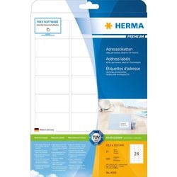 Herma 4500 adreslabels wit