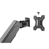 Equip equip 650134 17 -27 triple monitor desk mount bracket, clamp, 21 kg, 75 x 75 mm, 100 x 100 mm