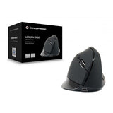 Conceptronic lorcan03b lorcan ergo 6-button ergonomic bluetooth mouse, bluetooth, optical, 1600 dpi