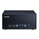 Shuttle shuttle xh510g2 xpc slim pc barebone, intel h510, lga1200, 2x ddr4 (max.64gb) 2.5 bay, hdmi, dp