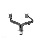 Neomounts neomounts ds70-810bl2 desk mount ultra flat, clamp grommet, dual-mount, 17 32 inch