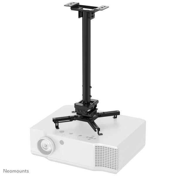 Neomounts neomounts cl25-540bl1 projector ceiling mount, height adjustable: 60-90cm, black