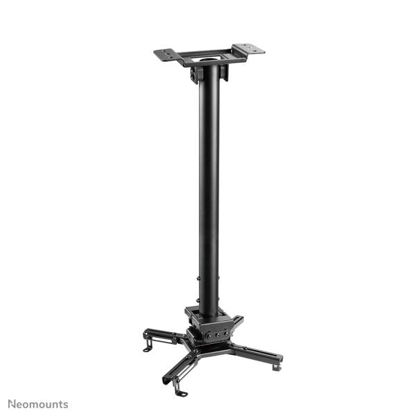 Neomounts neomounts cl25-540bl1 projector ceiling mount, height adjustable: 60-90cm, black