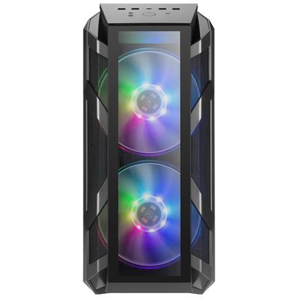 Cooler master mcm-h500m-ihnn-s00 mastercase h500m black, atx, midi-tower, rgb, window, 3x 140 200 mm