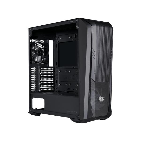 Cooler master mb500-kgnn-s00 masterbox 500 black, atx, midi-tower, window, argb, finemesh, tool-free