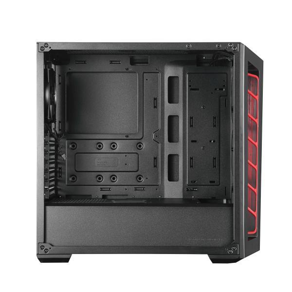 Cooler master mb520-kgnn-s01 masterbox 520 black, atx, midi-tower, edge-to-edge transparent window