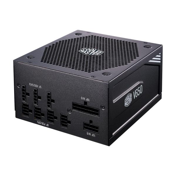 Cooler master mpy-650v-afbag-eu v650 gold v2, atx, 650w, modular, apfc, 135mm, 32 db (silent), black