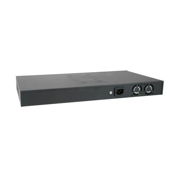 Levelone gep-2841 28-port web smart managed switch, l2, gigabit ethernet, power over ethernet (poe)