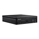 Shuttle shuttle dh610 xpc slim pc barebone, lga1700, intel h610, 2x ddr4 (max.64gb) 1x2.5 bay, m.2, hdmi,