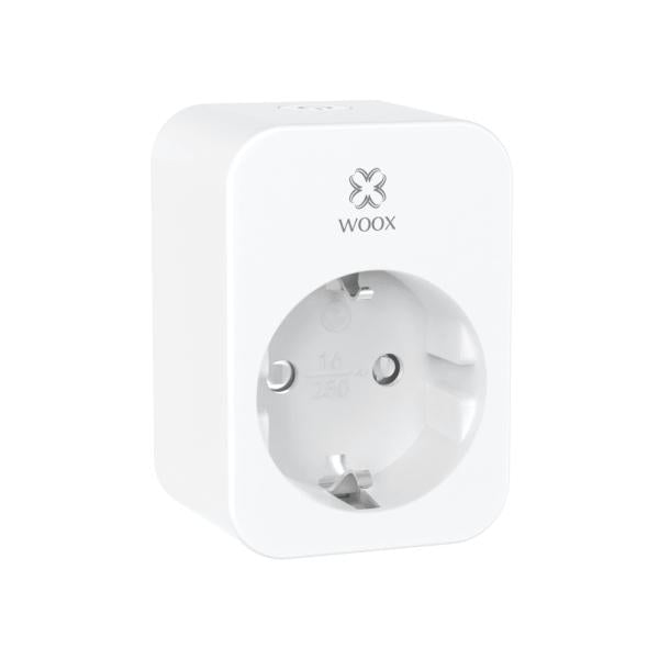 Woox r6118 smart plug, schuko, wifi, 802.11b g n, 3680 w, ip20, 30m, white