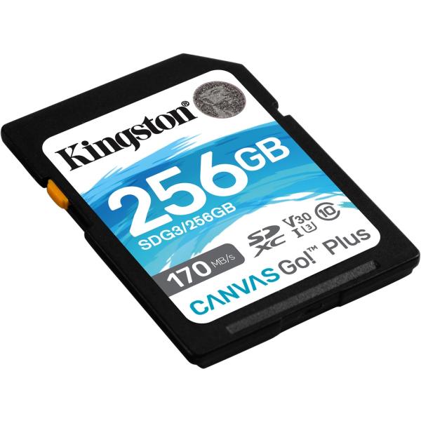 Kingston Canvas Go! Plus SDXC 256 GB