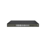 Levelone levelone ges-2126 hilbert 26-port gigabit lite managed l2 switch, 24x rj45, 2x sfp, 1000 mbps