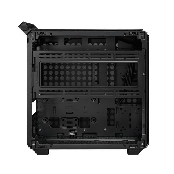 Cooler master cooler q500-kgnn-s00 qube 500 flatpack, atx, midi-tower, glass window, usb 3.2 type-c, black