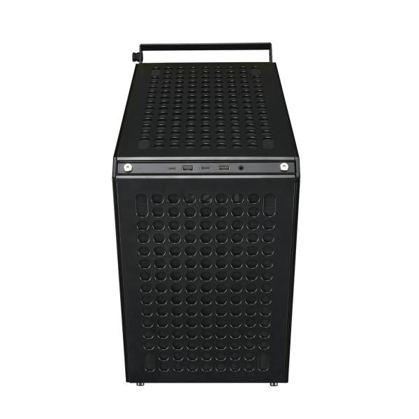 Cooler master cooler q500-kgnn-s00 qube 500 flatpack, atx, midi-tower, glass window, usb 3.2 type-c, black