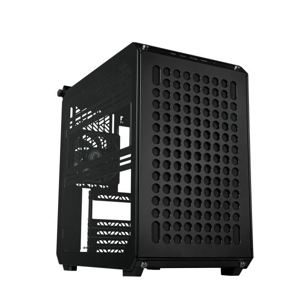 Cooler master cooler q500-kgnn-s00 qube 500 flatpack, atx, midi-tower, glass window, usb 3.2 type-c, black