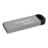 Kingston dtkn 256gb datatraveler kyson usb flash drive, 256 gb, usb 3.2 type-a, 200 60 mb s, silver