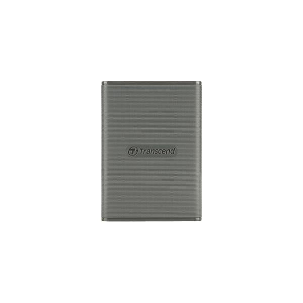 Transcend ts4tesd360c esd360c external ssd, 4tb, usb type-c 20 gbps, 1050 950 mb s 3d nand, gray