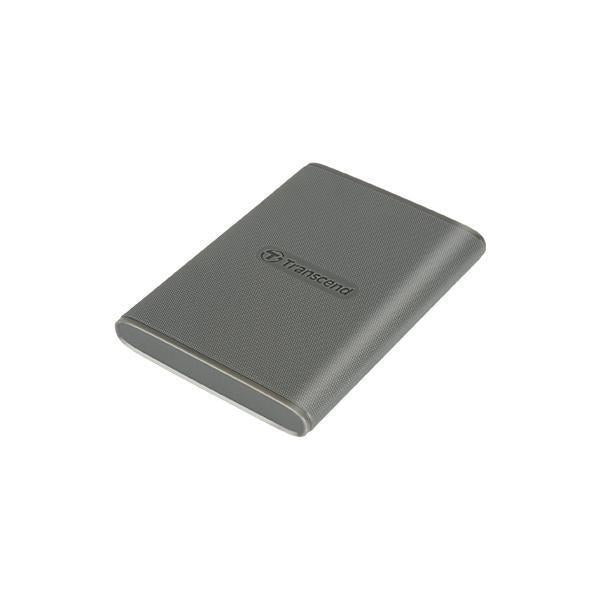 Transcend ts4tesd360c esd360c external ssd, 4tb, usb type-c 20 gbps, 1050 950 mb s 3d nand, gray