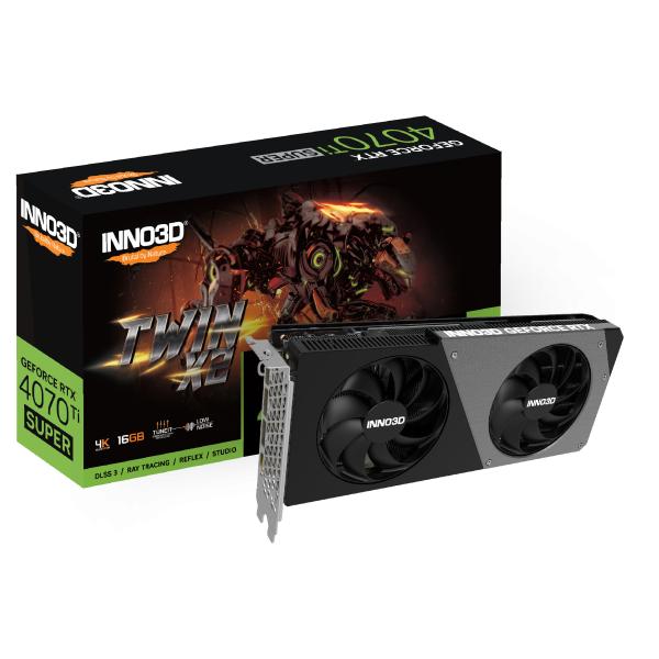 INNO3D GeForce RTX 4070 Ti SUPER TWIN X2