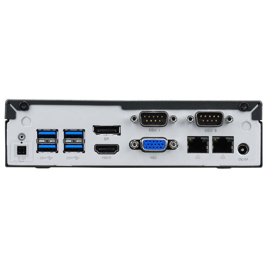 Shuttle shuttle dl30n slim barebone pc, 1.35l, iintel n100 fan, ddr5, 2x 2.5 gbe, hdmi 2.0b, 65w, 24 7