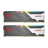 Patriot patriot pvvr564g600c30k viper venom rgb dimm dual kit, 64 gb, ddr5, 6000mts, cl30