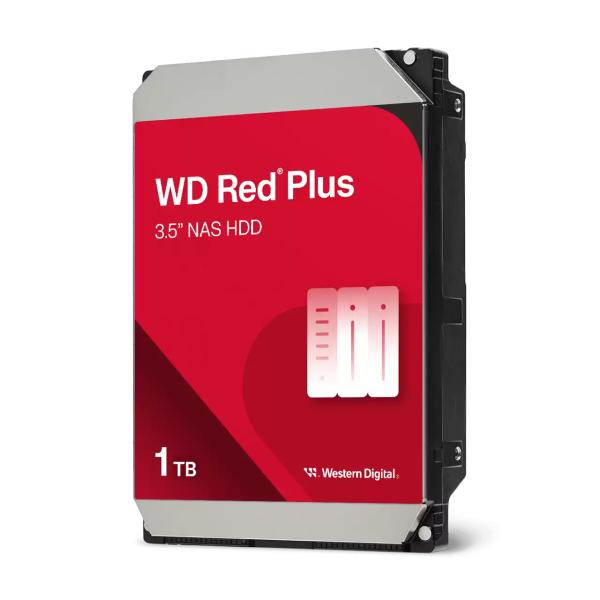 Western digital western digital wd80efpx red plus hdd, 8tb, 3.5 , sata3, 5400 rpm, 256 mb, 150 mb s