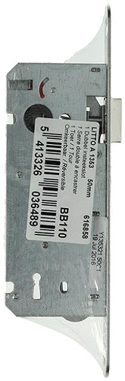 Yale 1014136 - 1 dubbel insteekslot omkeerb. l r a1353 50mm | 2 stuks
