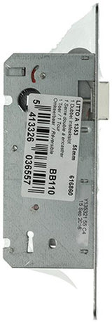 Yale 1014137 - 1 dubbel insteekslot omkeerb. l r a1353 55mm | 2 stuks