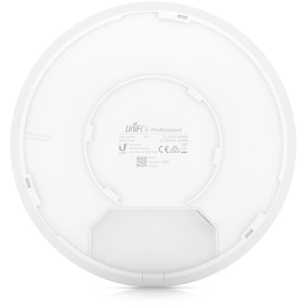 Oem ubiquiti u6-pro wireless access point, 4800 mbit s, power over ethernet (poe) white