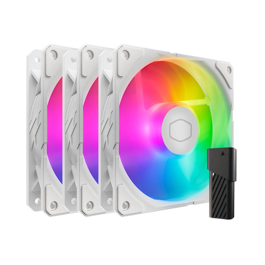 Cooler master mfx-b2dw-253p2-r2 sickleflow edge 120argb we 3-in-1, 3x 120mm, ldb, 690~2500 rpm