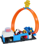Hot wheels city superpolitiebureau - loopingbaan