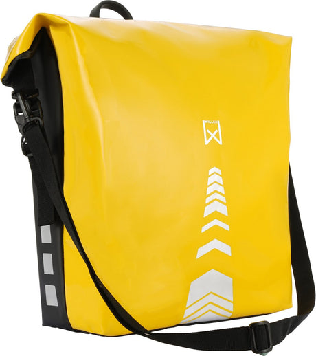 Willex - enkele tas - 17 liter - rol vouw sluiting - afsluitbaar - met schouderband - sportief