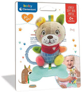 Clementoni baby - pluchen rammelaar hond
