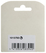 Mack 1013793 - 4 geplooide winkelhaken wit gelakt 30x30mm | 10 stuks