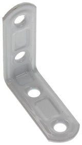 Mack 1013794 - 4 geplooide winkelhaken wit gelakt 40x40mm | 10 stuks