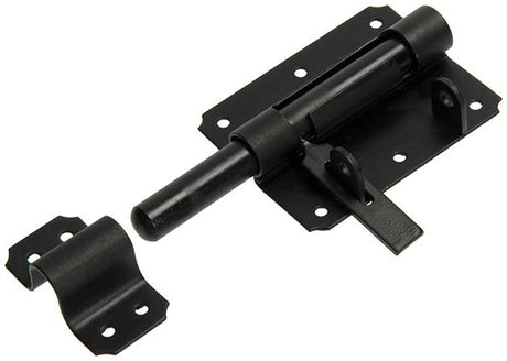 Mack 1013736 - 1 hangslotgrendel zwart 100mm | 5 stuks