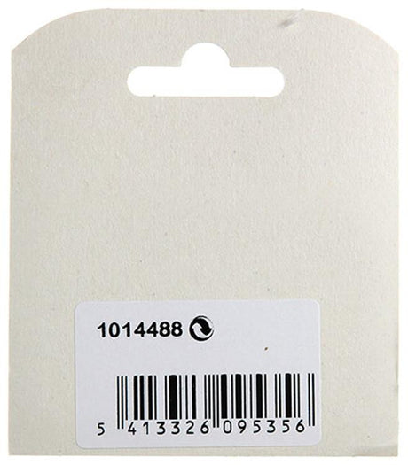 Mack 1014488 - 12 kunststof inslagmoeren m6 ø 11 mm x 11mm | 10 stuks