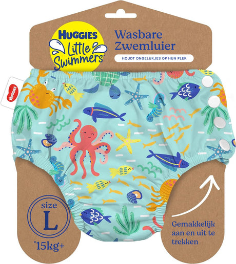 Huggies little swimmers - zwemluier wasbaar - maat 5 6 - 13+ kg - herbruikbaar zwembroekje - 1 stuk