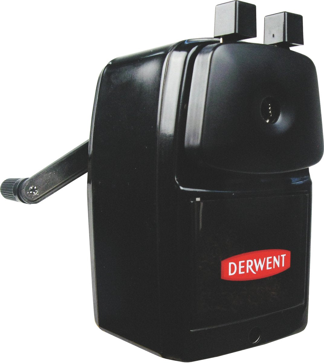 Derwent super point handmatige puntenslijper met bureaubevestiging
