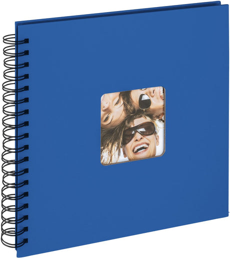 Walther sa-108-z fun - spiraal album - formaat 26 x 25 cm - koningsblauw