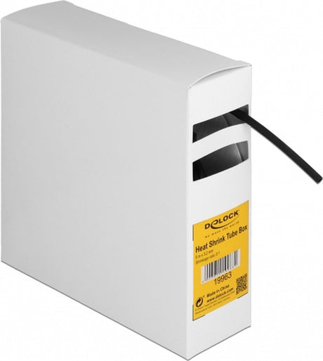 Delock 19963 krimpkous zwart 3 mm krimpverhouding:3:1 1 stuk(s)