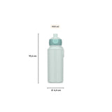 Mepal pop-up drinkfles campus - 400 ml - sluit goed af - drinkbeker voor kinderen - cool mint