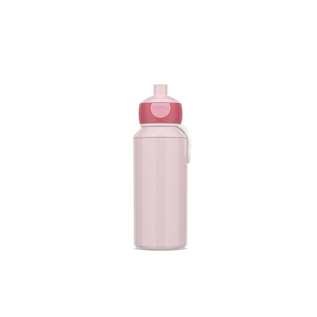 Mepal pop-up drinkfles campus - 400 ml - sluit goed af - drinkbeker voor kinderen - cool pink