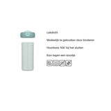 Mepal schoolbeker campus - 300 ml - sluit goed af - drinkbeker voor kinderen - cool blue